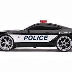 Jada Toys Hyperchargers 1:16 2020 Ford Mustang Shelby GT500 & 2019 Dodge Challenger SRT Remote Control Car, Toys for Kids and Adults