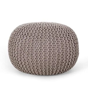 christopher knight home nahunta pouf, brown