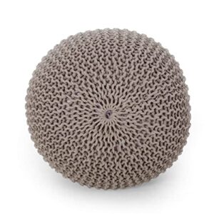 Christopher Knight Home Nahunta Pouf, Brown
