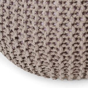 Christopher Knight Home Nahunta Pouf, Brown