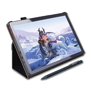 simbans picassotab drawing tablet no computer needed [4 bonus items] drawing apps, stylus pen, portable, standalone, 10 inch screen, best gift for beginner digital graphic artist -pcx