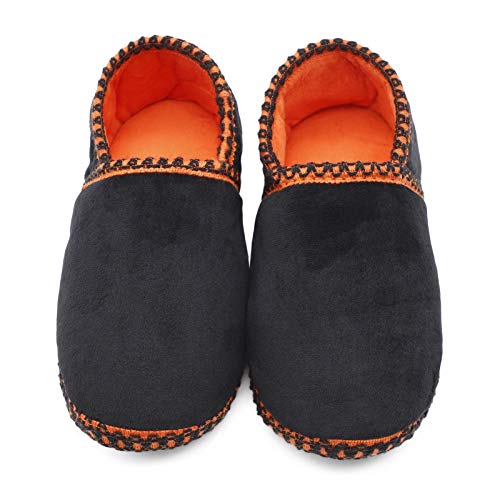 Boys Girls Home Slippers Kids Warm House Slippers Fur Lined Winter Indoor Shoes (Toddler/Little Kid/Big Kid)