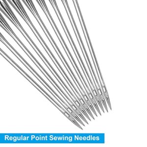 30Pcs Embroidery Needles for Brother Size 90/14 130/705H HAx1 Embroidery Machine Needles Sewing Needles for Brother Embroidery Machine (3 Pack of 10 Needles)