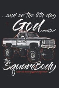 8th god jimmy squarebody truck suburban blazer silverado k5: notebook planner -6x9 inch daily planner journal, to do list notebook, daily organizer, 114 pages