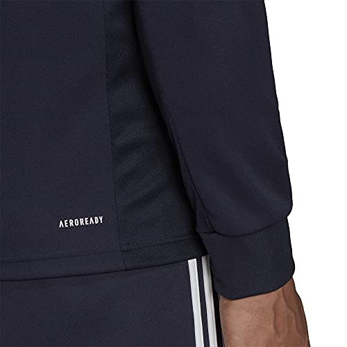 adidas Men's AEROREADY Sereno Cut 3-Stripes Slim Track Top, Legend Ink, X-Small