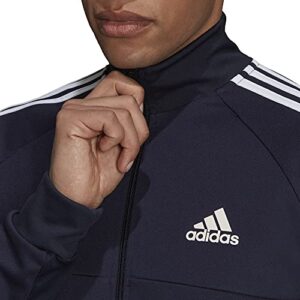 adidas Men's AEROREADY Sereno Cut 3-Stripes Slim Track Top, Legend Ink, X-Small