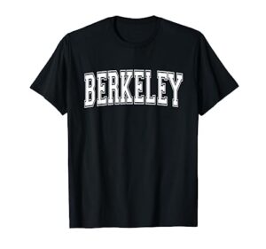 berkeley ca california usa vintage sports varsity style t-shirt