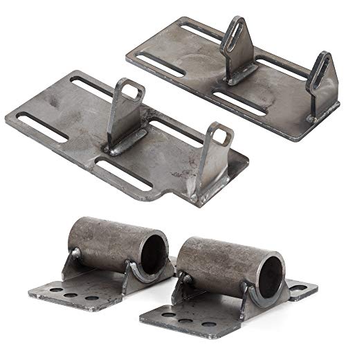 KUAFU LS Conversion Engine Swap Mounts Frame Adjustable Compatible With 1988-1999 GM C10 C1500 K5 2WD Pick Up Suburban Blazer LS1 LS2 LS3 LS6 LSX LQ4 LQ9 4.8 5.3 6.0 6.2 Steel Pair