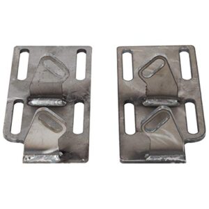 KUAFU LS Conversion Engine Swap Mounts Frame Adjustable Compatible With 1988-1999 GM C10 C1500 K5 2WD Pick Up Suburban Blazer LS1 LS2 LS3 LS6 LSX LQ4 LQ9 4.8 5.3 6.0 6.2 Steel Pair