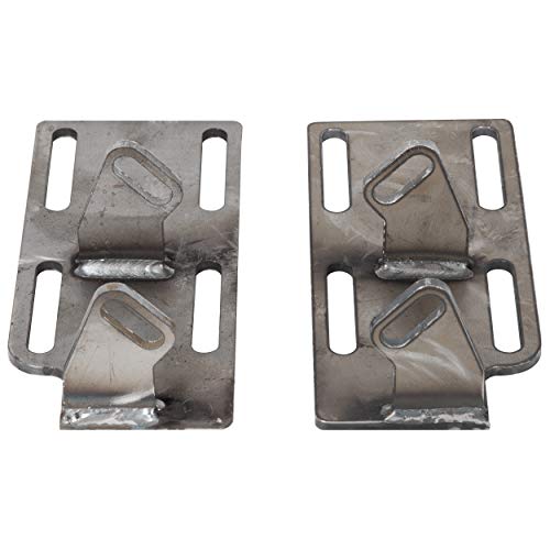 KUAFU LS Conversion Engine Swap Mounts Frame Adjustable Compatible With 1988-1999 GM C10 C1500 K5 2WD Pick Up Suburban Blazer LS1 LS2 LS3 LS6 LSX LQ4 LQ9 4.8 5.3 6.0 6.2 Steel Pair