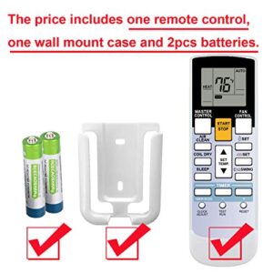 RCECAOSHAN Replacement for Fujitsu Air Conditioner Remote Control Ar-Rah2u Ar-Rah1u Ar-Rae2u Ar-Rae1u Ar-Ry3 Ar-Ry4 Ar-Ry5 Ar-Ry6 Ar-Ry7 Ar-Ry10 Ar-Ry11 Ar-Ry12 Ar-Ry14 Ar-Ry15 Ar-Ry16 Ar-Ry17 Ar-Ry19