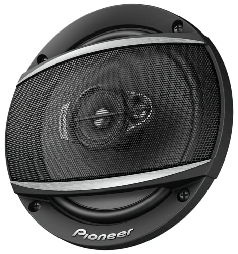 Pioneer TS-A1677S A-Series 6.5" 3-Way Coaxial 320 Watts Peak Power Car Audio Speakers