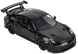 kinsmart - 1/36 scale model compatible with porsche 911 gt2 rs (black)