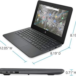 HP 2020 Premium Chromebook 11.6" HD Laptop Business & Student, Intel Celeron N3350, 4GB RAM, 32GB eMMC+64GB SD Card, HD Webcam, Bluetooth, Chrome OS, Wireless-AC,WiFi, USB-A&C, w/HubXcel Accessories