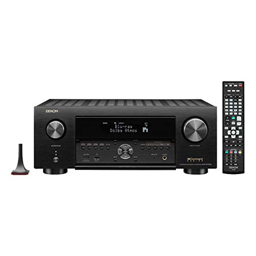 Denon AVR-X4700H 9.2-Channel 8K AV Receiver with 3D Audio and Amazon Alexa Voice Control (Renewed)