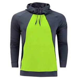 nike men's dry academy 20 pullover hoodie ct7501-060 - ant/volt (large)