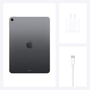Apple iPad Air (10.9-inch, Wi-Fi, 256GB) - Space Gray (Latest Model, 4th Generation) (Renewed)