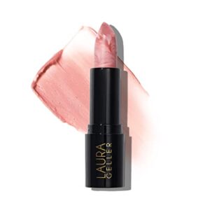 laura geller new york italian marble sheer lipstick - berry vanilla - hydrating & lightweight - vitamin e & caster seed oil - cream finish