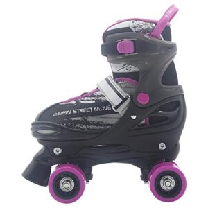 NEW STREET MOVE Adjustable Roller Skate GW-083 (Pink, 21.5-24)