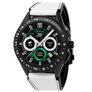 tag heuer connected golf edition chronograph men's watch sbg8a82.eb0206