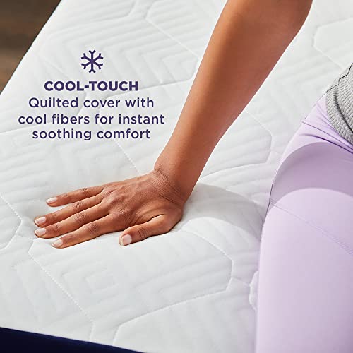 Sleep Innovations Hudson Hybrid 10 Inch Cooling Gel Memory Foam and Innerspring Mattress with Cool Touch Quilted Cover, King Size, Bed in a Box, Medium Support