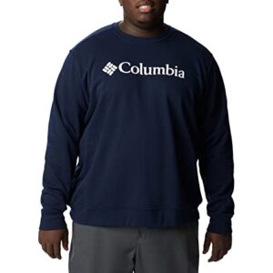 Columbia Men's Trek Crew, Collegiate Navy/White, X-Large