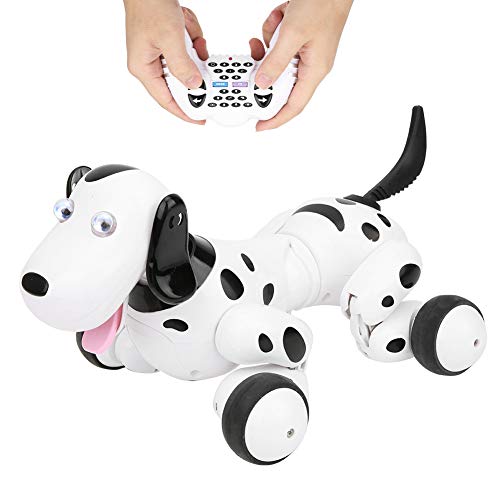 Multi‑Functional Robots Electric Dog, Electronic Pet, Smart for Kids Children(Black)