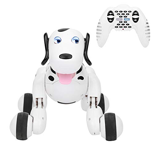 Multi‑Functional Robots Electric Dog, Electronic Pet, Smart for Kids Children(Black)