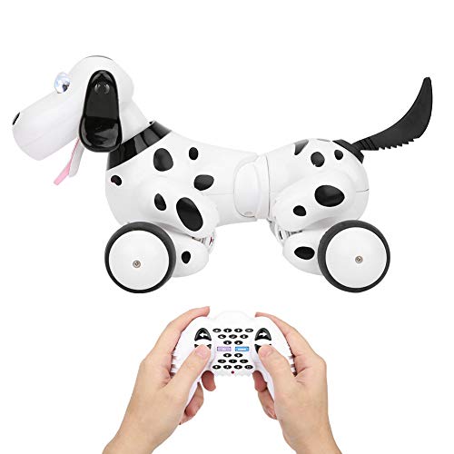 Multi‑Functional Robots Electric Dog, Electronic Pet, Smart for Kids Children(Black)