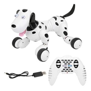 Multi‑Functional Robots Electric Dog, Electronic Pet, Smart for Kids Children(Black)