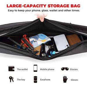 KEMIMOTO UTV Roof Bag, Overhead Storage Bag, UTV Roof Bag Large Capacity Prevent Sagging 1680D Compatible with 2014-2023 Polaris RZR XP 1000 / S 1000 Turbo 900 S Can Am Commander MAX