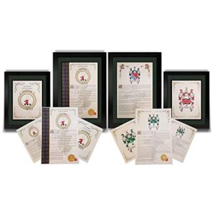 Tolley - Coat of Arms, Crest & History 11x17 Print - Surname Origin: England