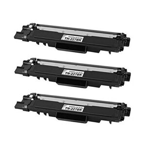 SuppliesMAX Compatible Replacement for Brother DCP-L3510/L3550/HL-L3210/L3270/L3290/MFC-L3710/L3730/L3750/L3770CDW Black Toner Cartridge (3/PK-3000 Page Yield) (TN-227BK_3PK)