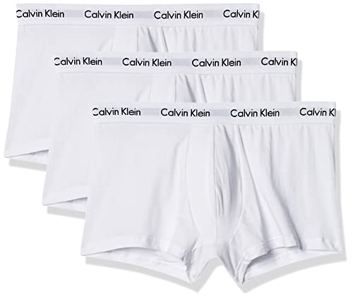 Calvin Klein Men's Cotton Stretch 3-Pack Low Rise Trunk