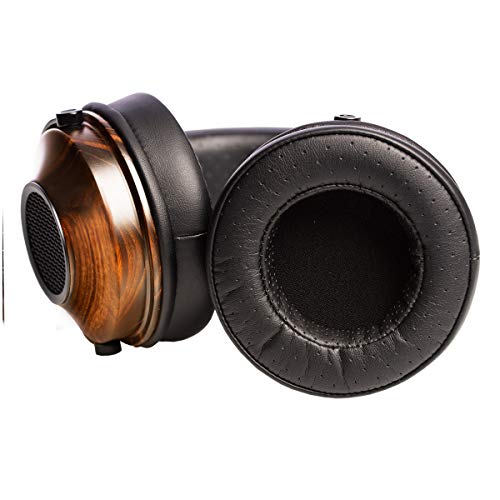 KLH Ultimate One Open-Back Over Ear Headphones | Premium Studio Music | High-Fidelity Beryllium Driver | Deep Bass | Hi-Res Audiophile Premium Quality | Real Zebrawood Ear Cups