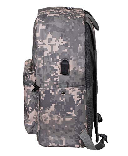 Rockland Classic Laptop Backpack, ACU Camo, Large