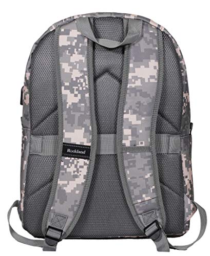 Rockland Classic Laptop Backpack, ACU Camo, Large