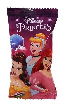 Disney Princess Decorated Lollipop Rings, Bulk Flavored Candy for Birthday Party Favor, Individually Wrapped With Assorted Flavors,7.61 ounces, 18 Count
