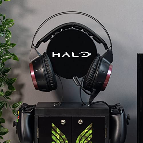 Numskull Official Halo Gaming Locker, Controller Holder, Headset Stand for Xbox Series X|S, PS5, Nintendo Switch - Official 343 Industries Merchandise