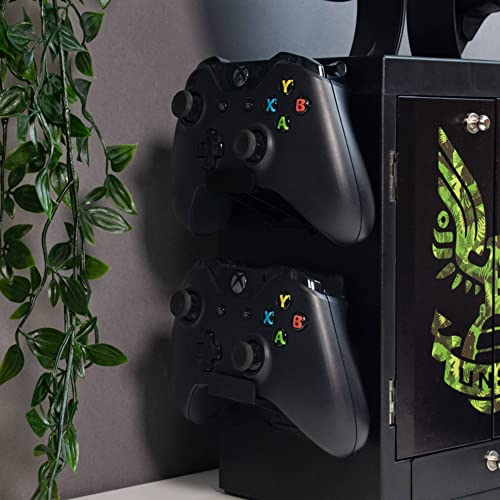 Numskull Official Halo Gaming Locker, Controller Holder, Headset Stand for Xbox Series X|S, PS5, Nintendo Switch - Official 343 Industries Merchandise