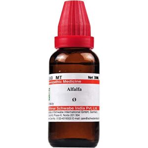 willmar schwabe india homeopathic alfalfa mother tincture q (30ml) - by exportdeals