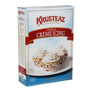 krusteaz professional icing mix, vanilla creme, 5 lb.