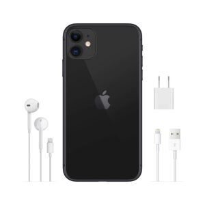 Apple iPhone 11 128GB, Black - Locked Cricket Wireless (Renewed)…