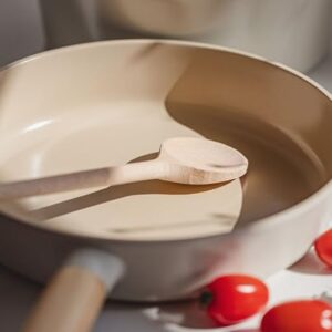 NEOFLAM FIKA 11" Frying Pan for Stovetops and Induction | Wood Handle and Nonstick Ceramic Coating | Made in Korea (11" / 28cm)