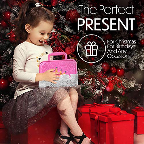 Toysical Kids Makeup Kit for Girl, Kids Makeup with Remover, Washable, Non Toxic Pretend Makeup for Little Girl, Princess Girls Toys, Girls Birthday Gifts Age 3+ Year Old