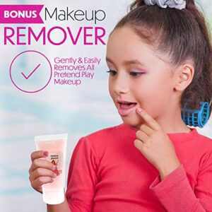 Toysical Kids Makeup Kit for Girl, Kids Makeup with Remover, Washable, Non Toxic Pretend Makeup for Little Girl, Princess Girls Toys, Girls Birthday Gifts Age 3+ Year Old