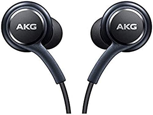 UrbanX Premium Stereo Headphones with Microphone 3.5mm Jack - Compatible with Samsung Galaxy S8, S9, S8 Plus, S9 Plus, Note 8 - Designed by AKG - Authentic and Original