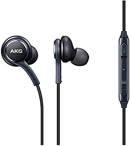 UrbanX Premium Stereo Headphones with Microphone 3.5mm Jack - Compatible with Samsung Galaxy S8, S9, S8 Plus, S9 Plus, Note 8 - Designed by AKG - Authentic and Original