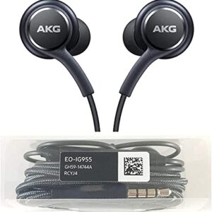 UrbanX Premium Stereo Headphones with Microphone 3.5mm Jack - Compatible with Samsung Galaxy S8, S9, S8 Plus, S9 Plus, Note 8 - Designed by AKG - Authentic and Original