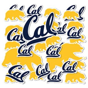 university of california berkeley sticker golden bears cal uc stickers vinyl decals laptop water bottle car scrapbook t1 (type 1-1)
